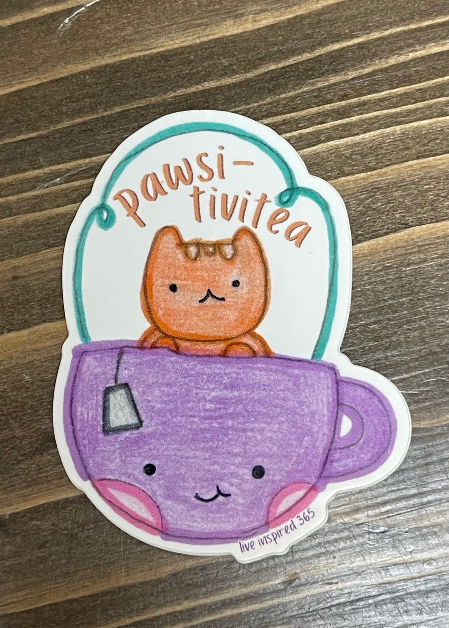 Pawsitivitea | Sticker
