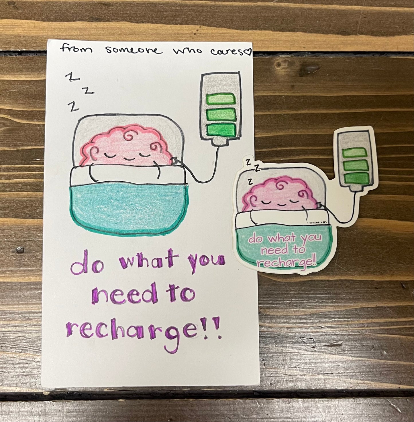 Do Want You Need to Recharge | Sticker