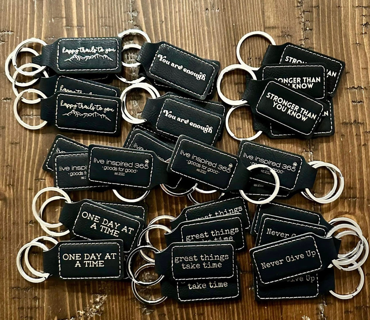 Leather Keychains
