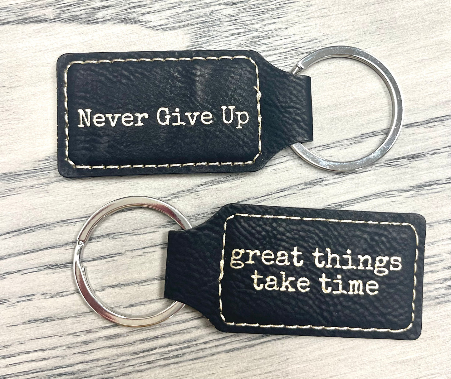 Leather Keychains