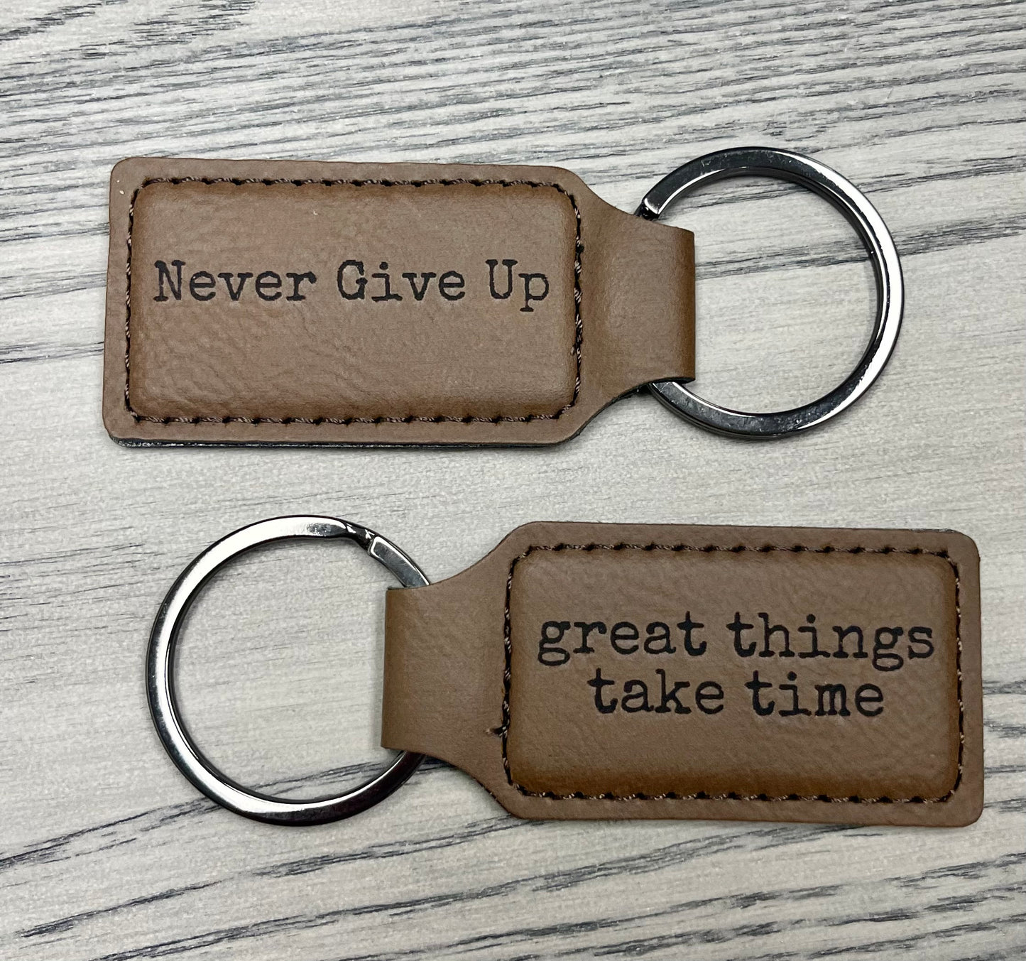 Leather Keychains