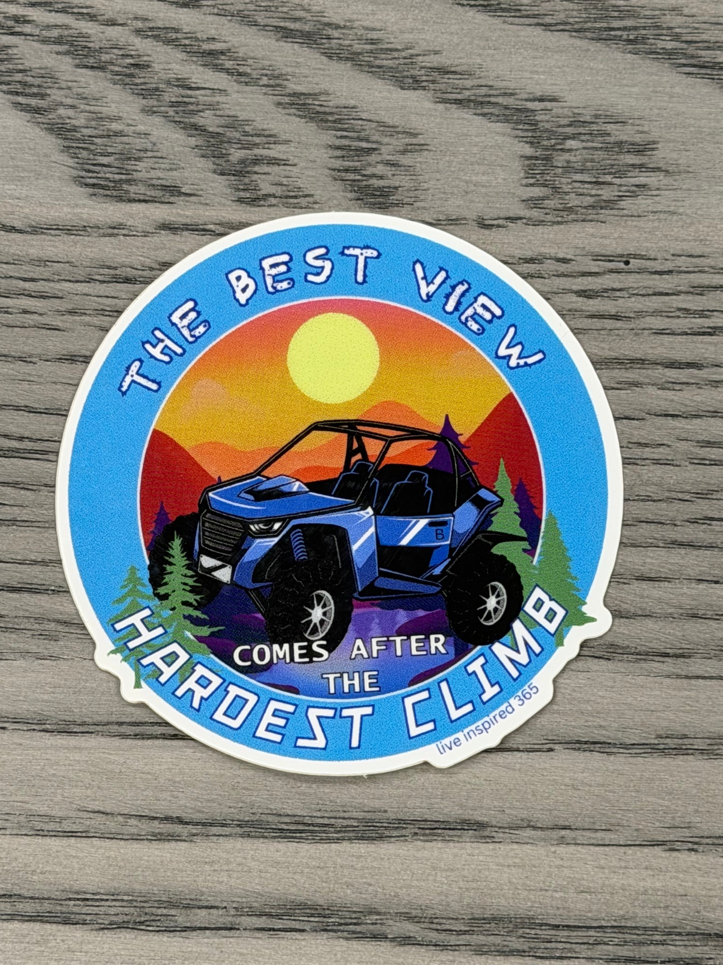The Best View | Sticker