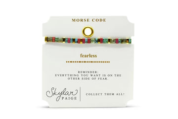 Morse Code Bracelet by Skylar Paige