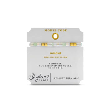 Morse Code Bracelet by Skylar Paige