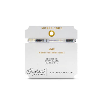 Morse Code Bracelet by Skylar Paige