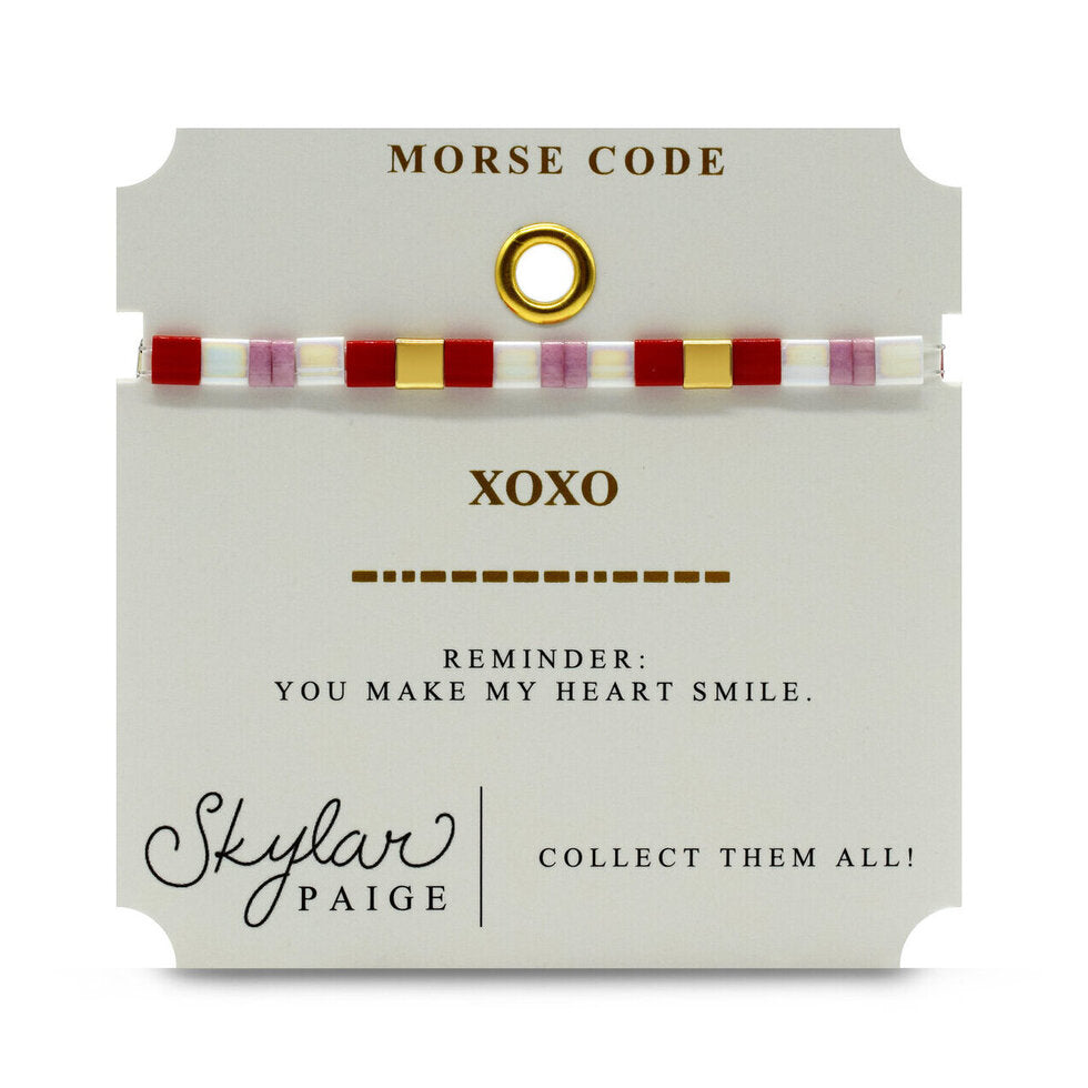 Morse Code Bracelet by Skylar Paige