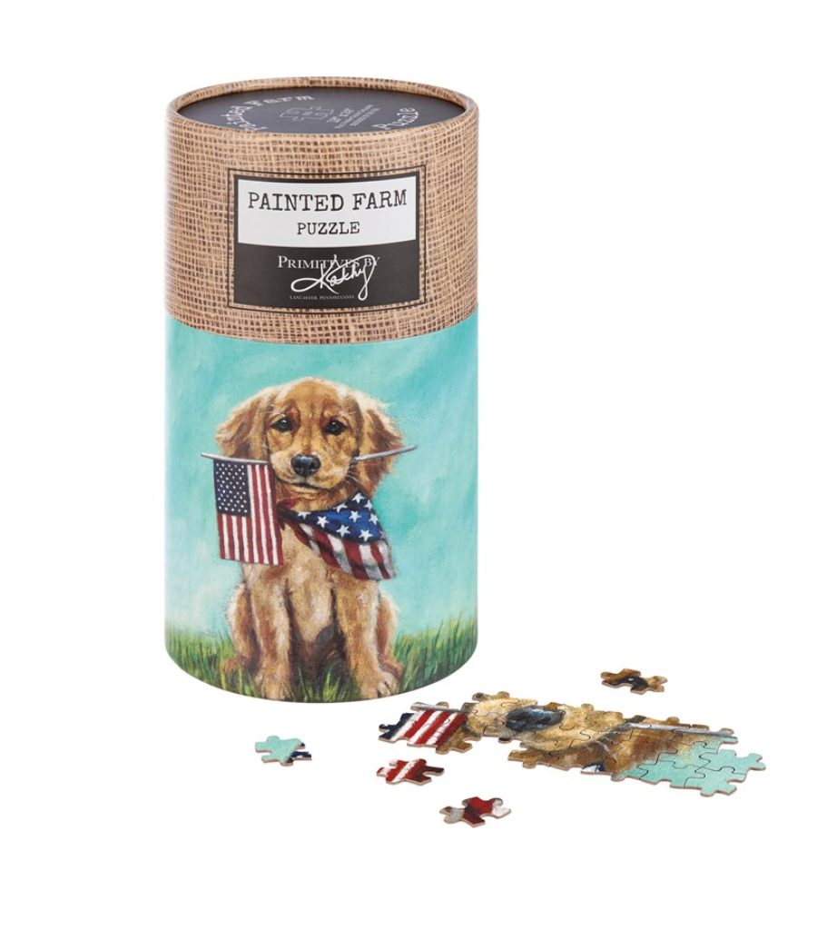 Golden Puppy Puzzle