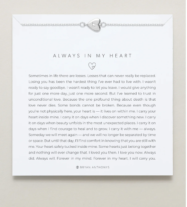 Always in my Heart Icon Bracelet