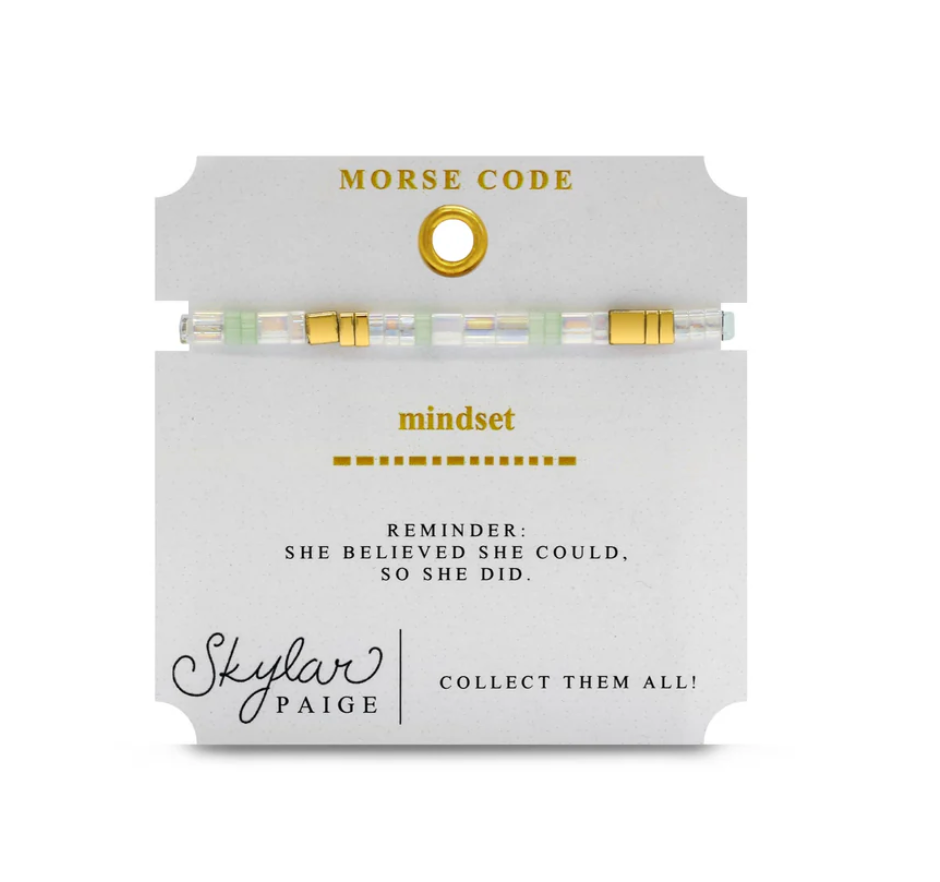 Morse Code Bracelet by Skylar Paige