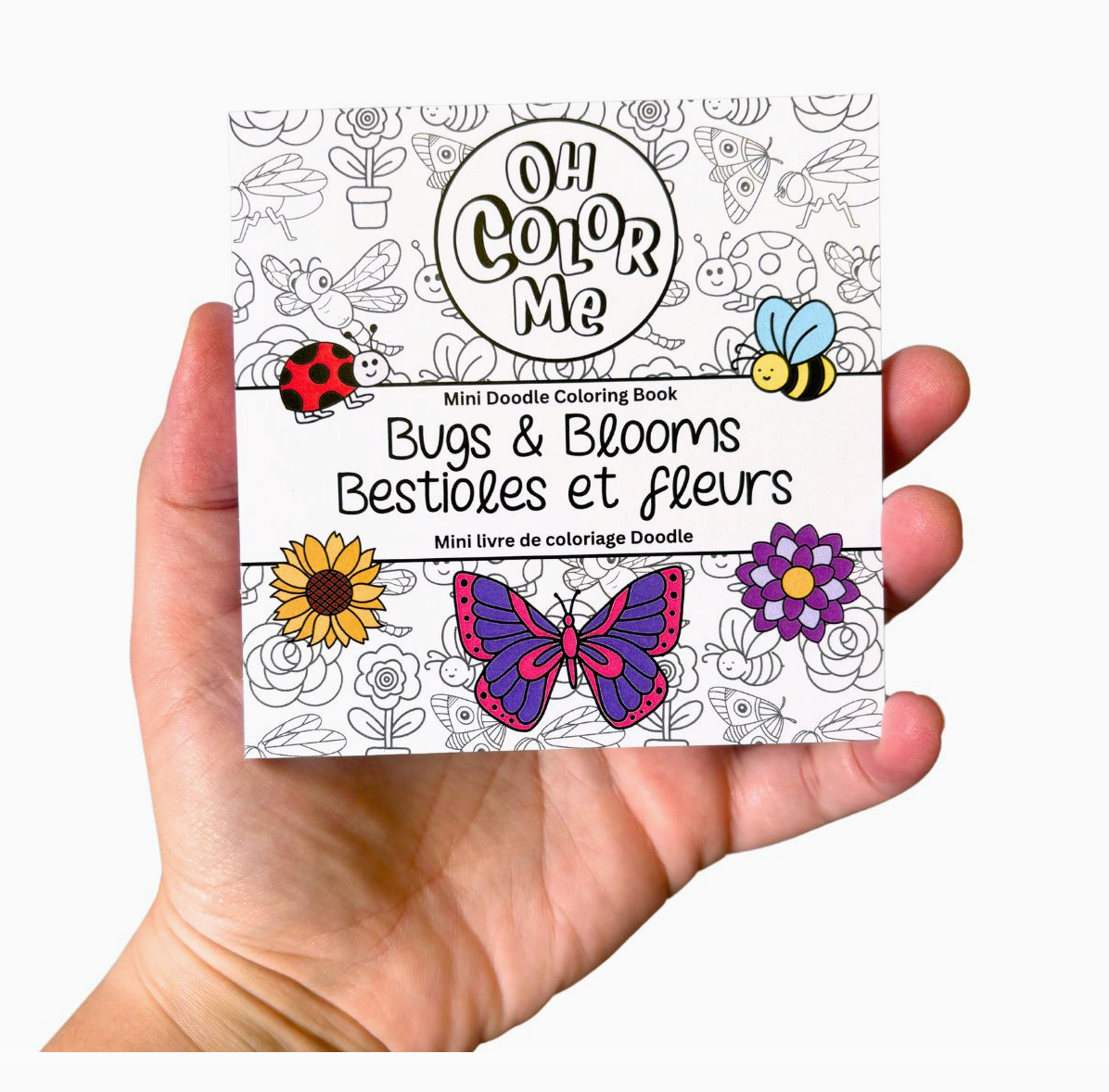 Bugs & Blooms Mini Coloring Book