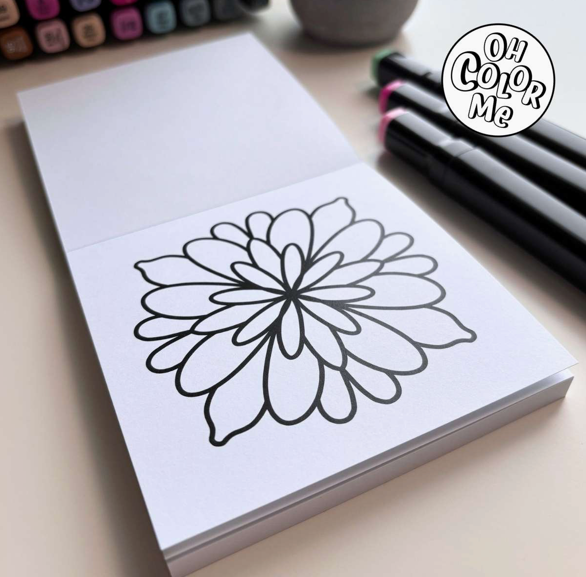 Mystical Mandalas Mini Coloring Book