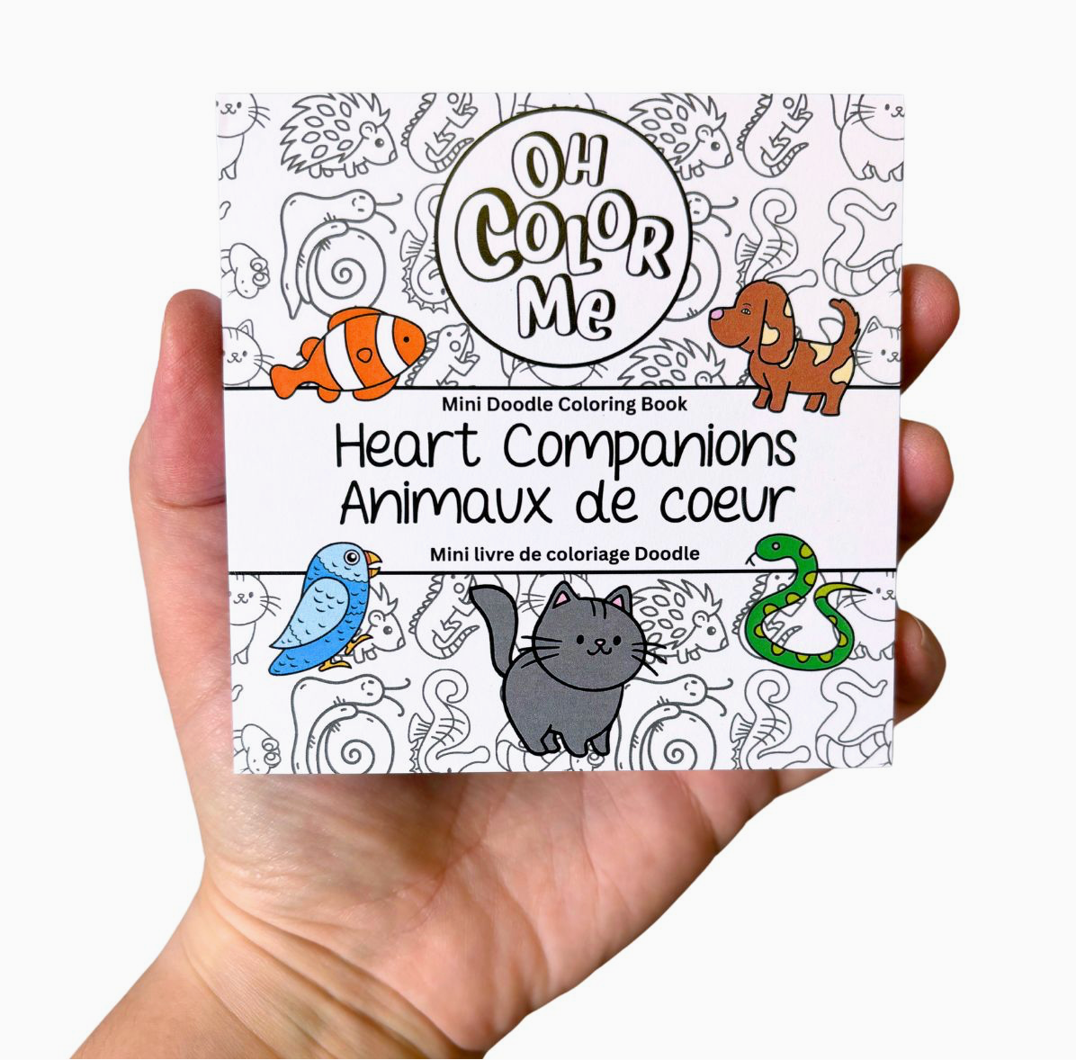 Heart Companions Mini Coloring Book