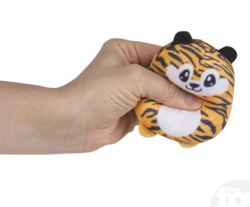 Sugar Squeeze Plush Zoo Animal Stress Balls