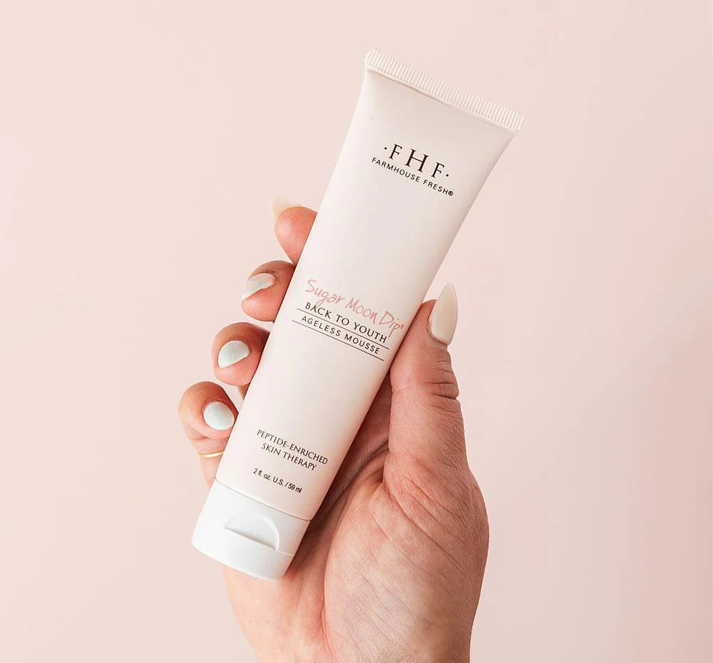 Farmhouse Fresh Sugar Moon Dip Back to Youth Ageless Mousse Hand Cream