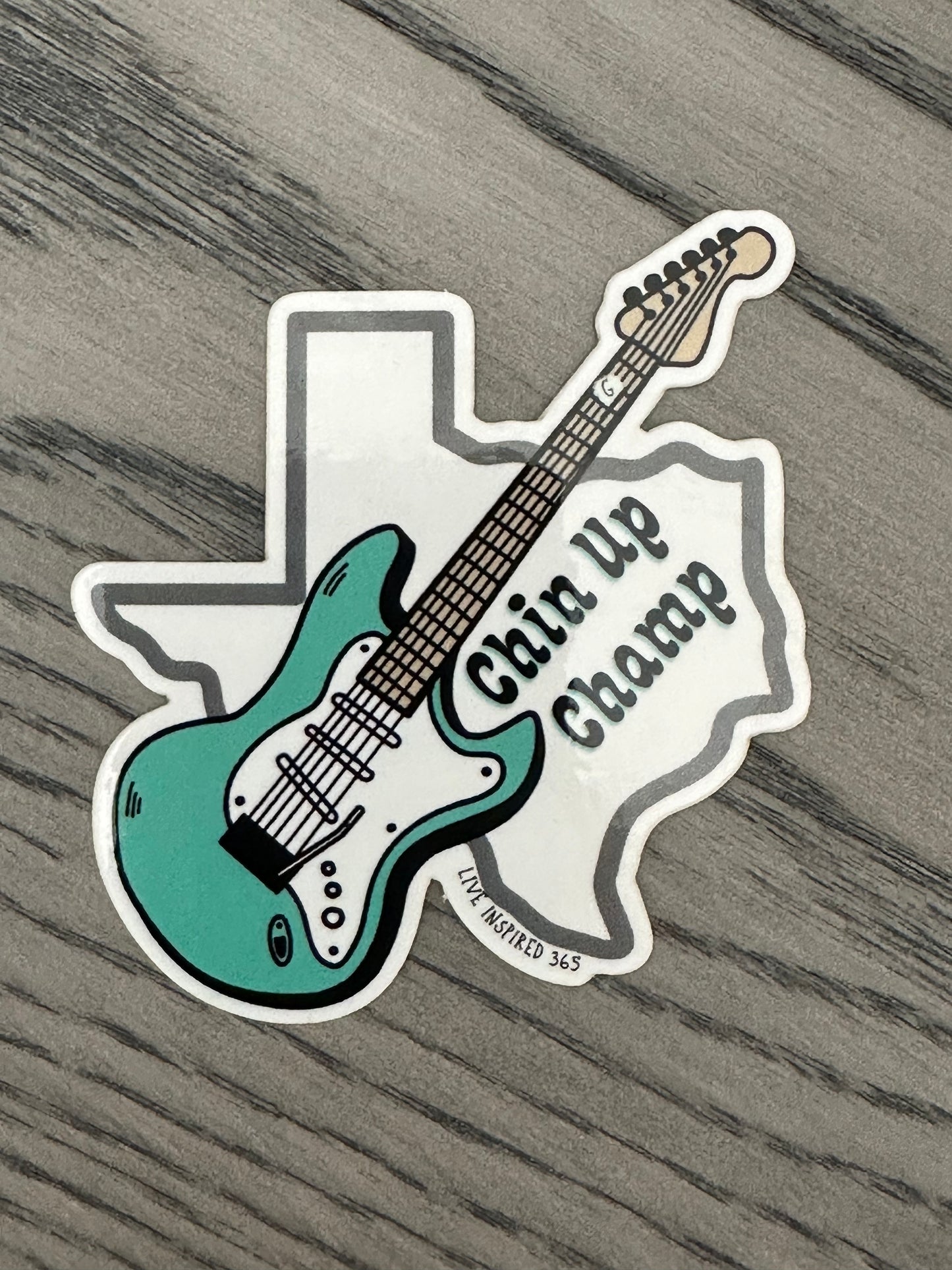 Chin Up Champ | Sticker