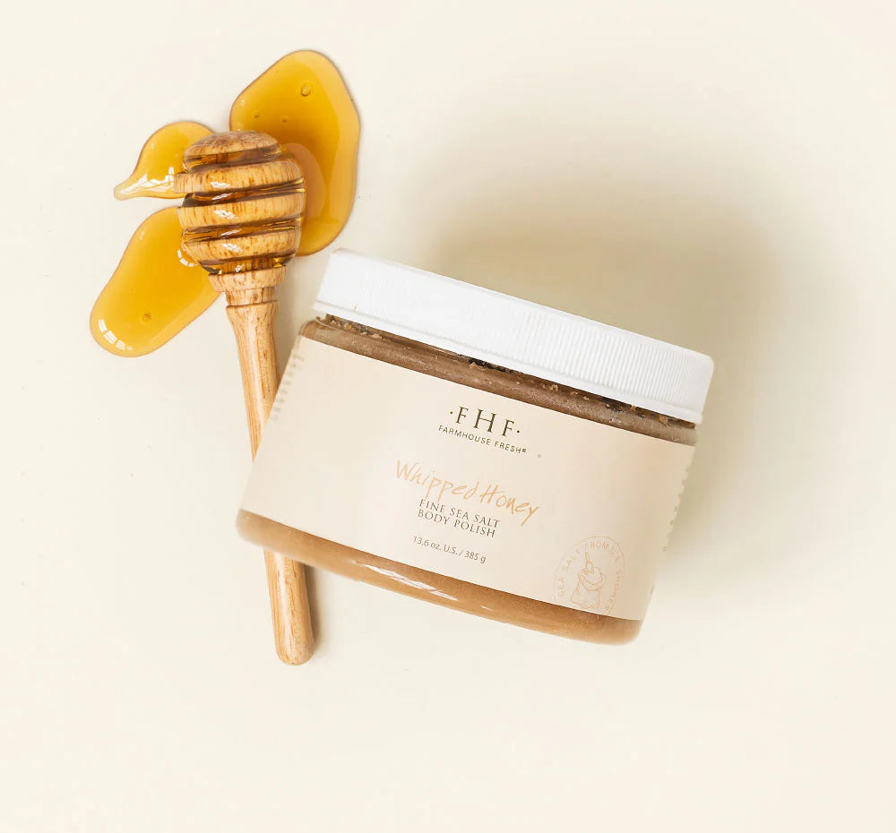 Farmhouse Fresh Whipped Honey Fine Sea Salt Body Polish