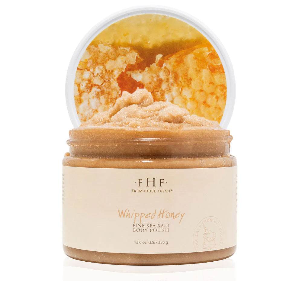 Farmhouse Fresh Whipped Honey Fine Sea Salt Body Polish