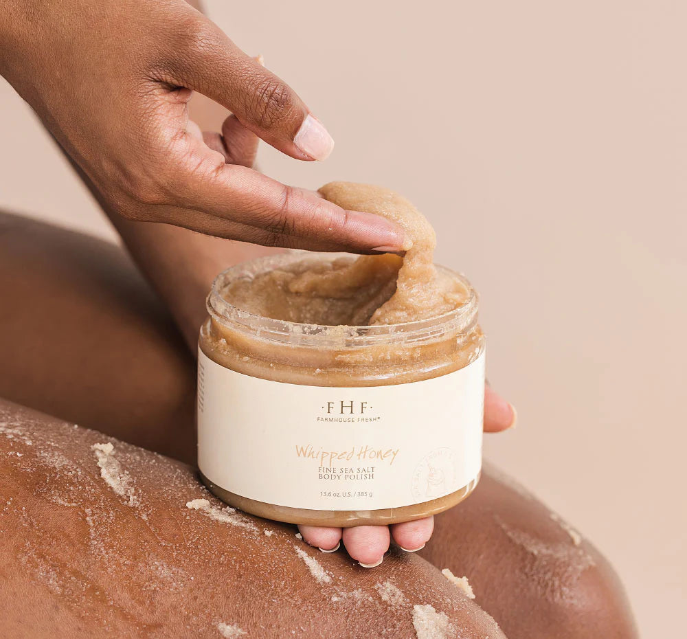 Farmhouse Fresh Whipped Honey Fine Sea Salt Body Polish