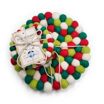 North Pole Eco Coasters and Trivets