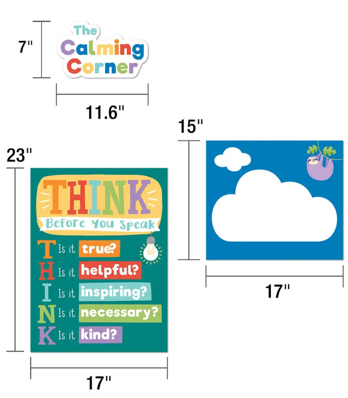 Calming Strategies Chart Set