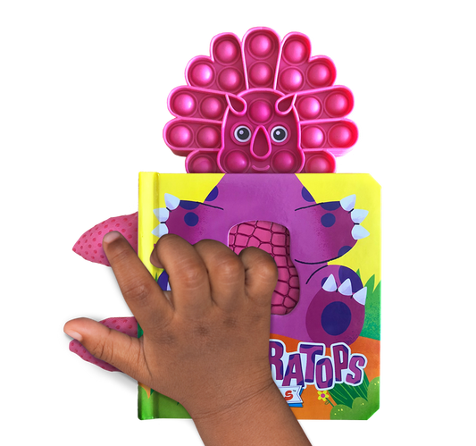 Little Triceratops - Your Sensory Fidget Friend