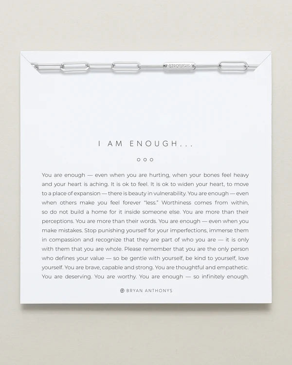 I am enough bracelet
