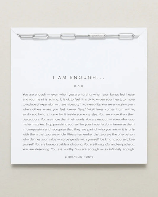 I am enough bracelet