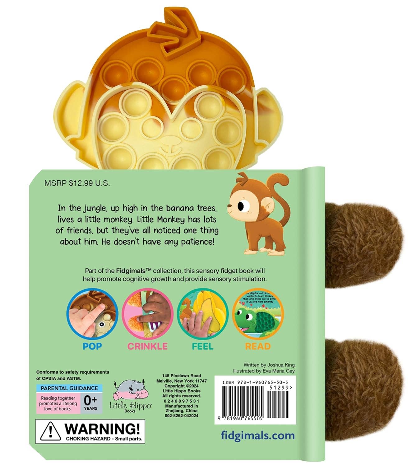 Little Monkey - Your Sensory Fidget Friend