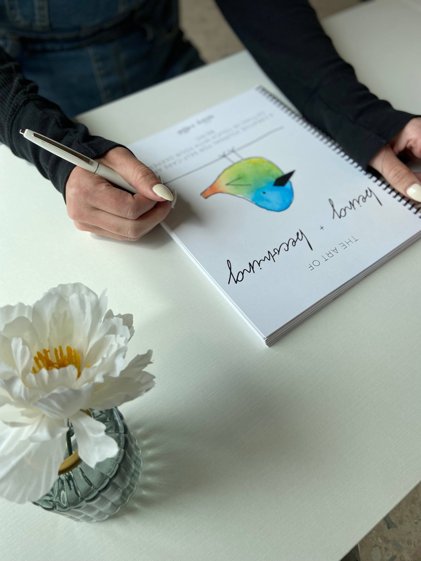 The Art of Being + Becoming - A Creative Journal and Workbook