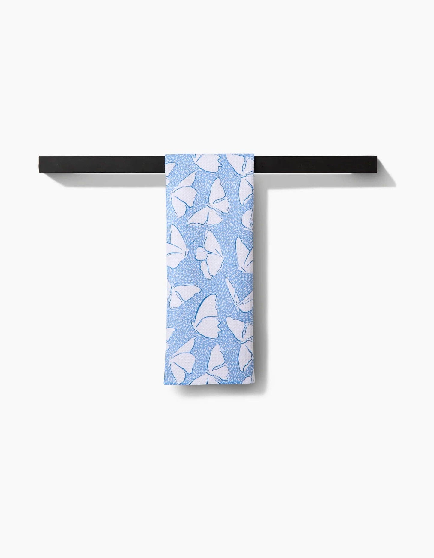 Fly Away Butterfly Geometry Tea Towel