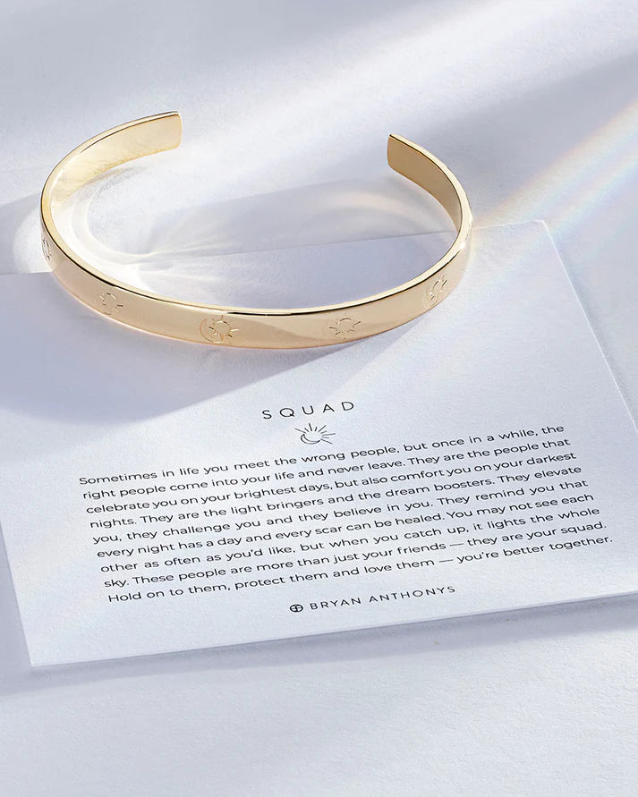 Squad Cuff Bracelet