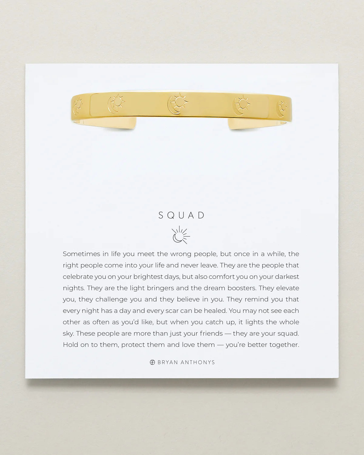 Squad Cuff Bracelet