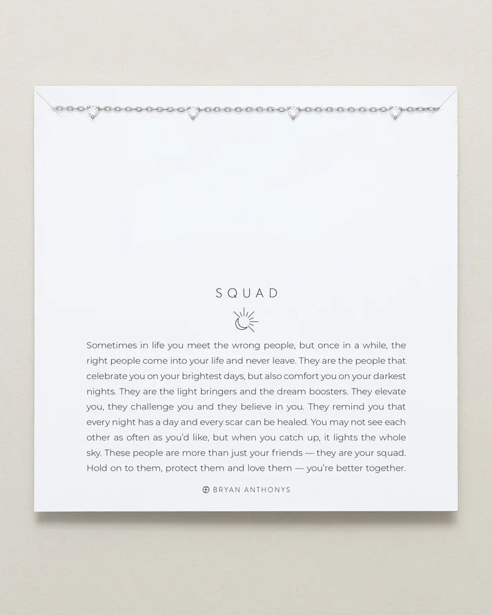 Squad Beaded Icon Necklace
