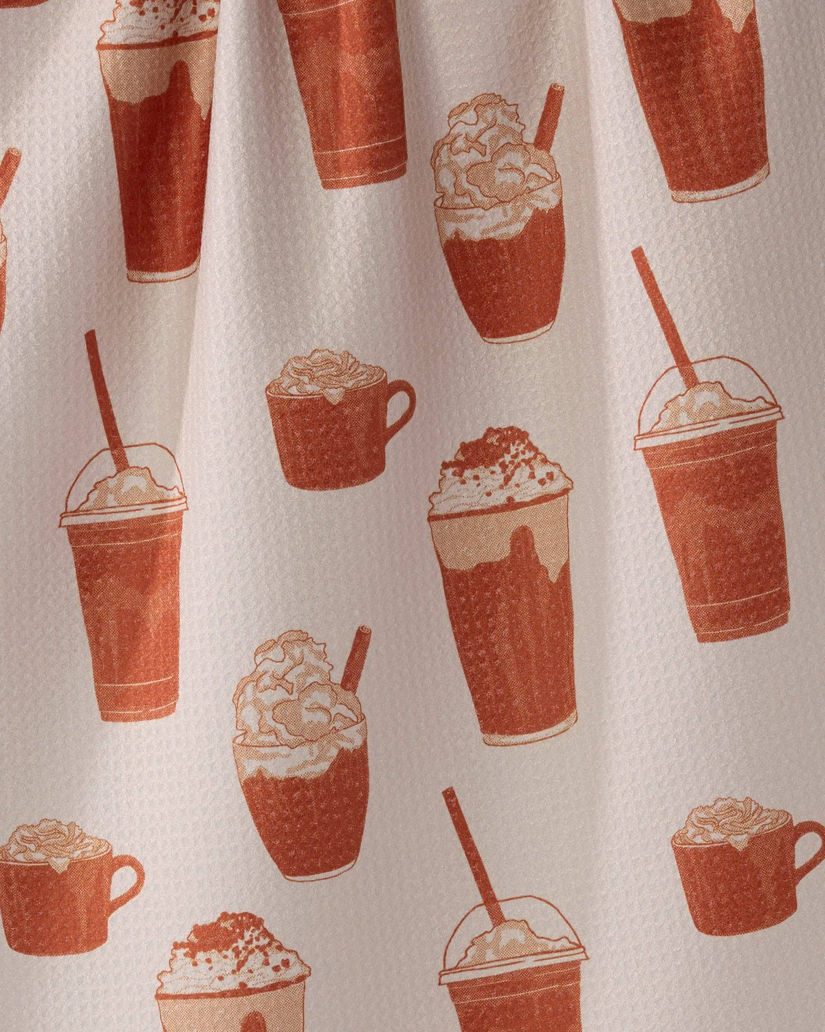 Spice Season Geometry Tea Towel