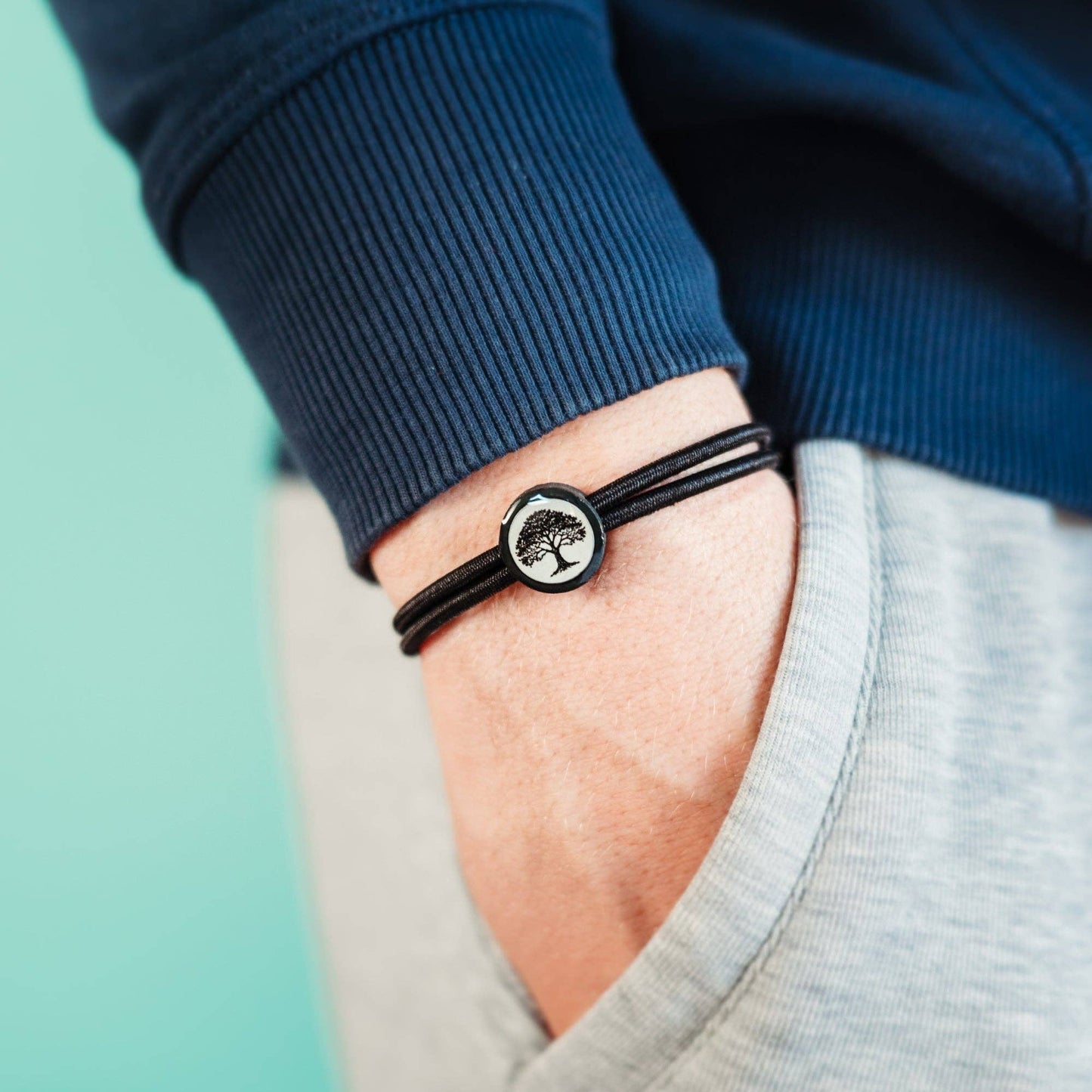 Daily Inspiration Smart Bracelet - Tree of Life - Elastic