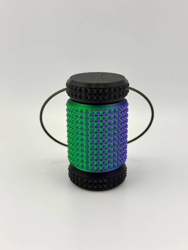 PrismaRoll | Textured Keychain Fidget