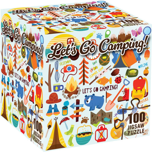 Let's Go Camping 100 Piece Puzzle