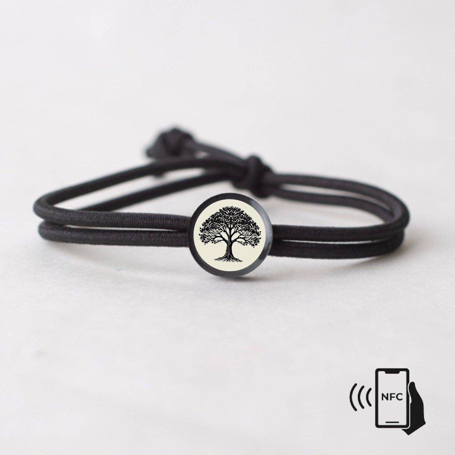 Daily Inspiration Smart Bracelet - Tree of Life - Elastic