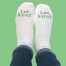 Notes to Self socks - I am KIND