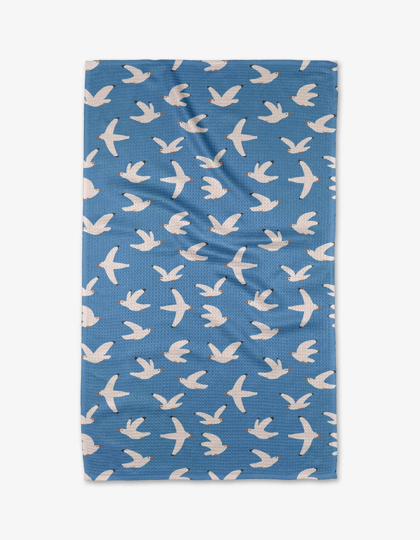 Seagulls Geometry Tea Towel