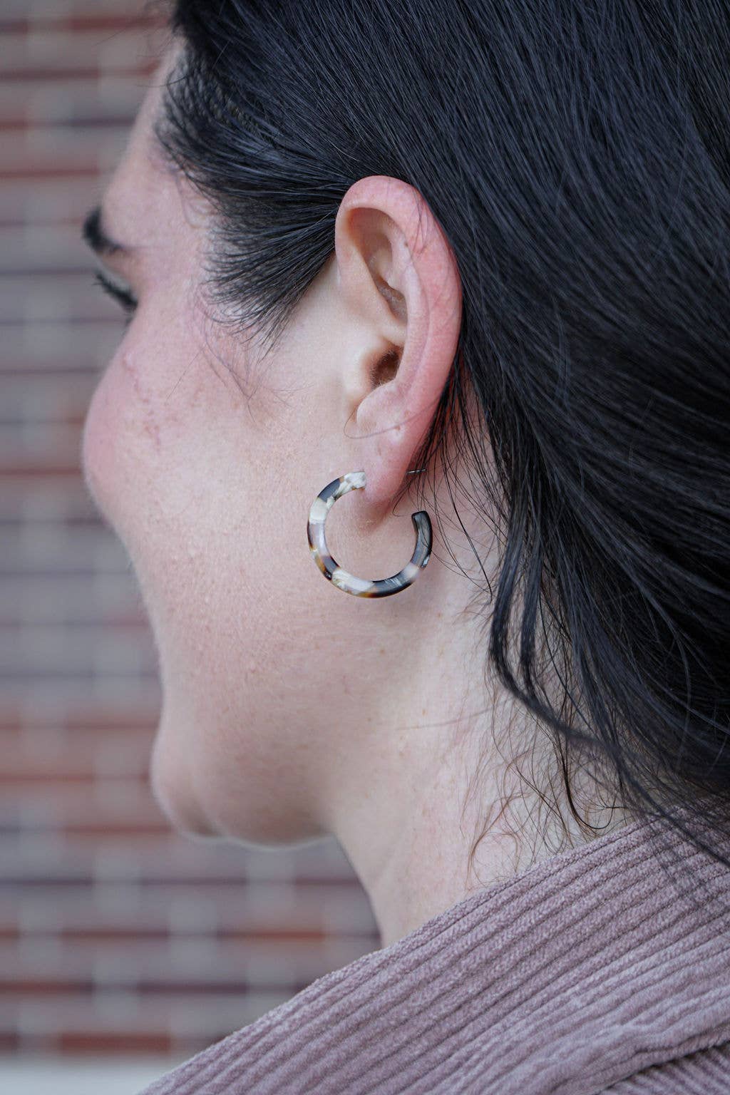 Cam Mini Hoops - Chai Tea