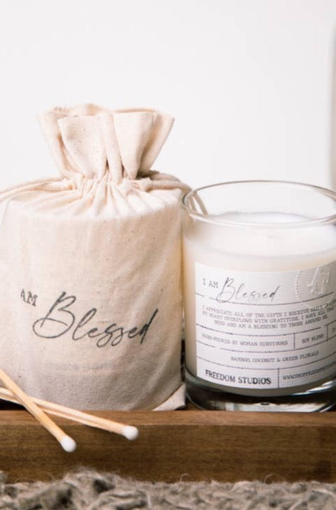 I AM Blessed Candle