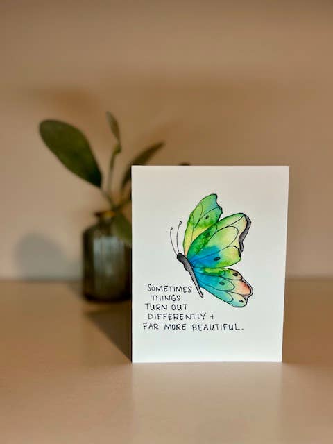 Beautiful Butterfly - Card