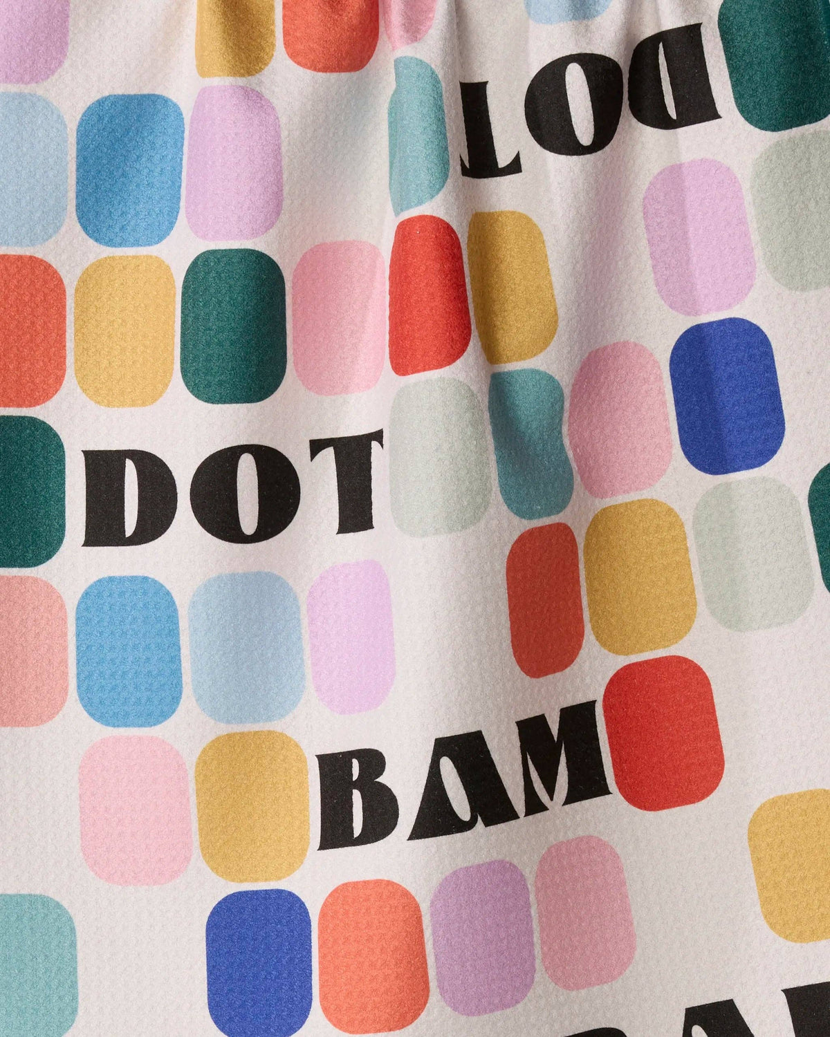 Tile Talk Geometry Tea Towel