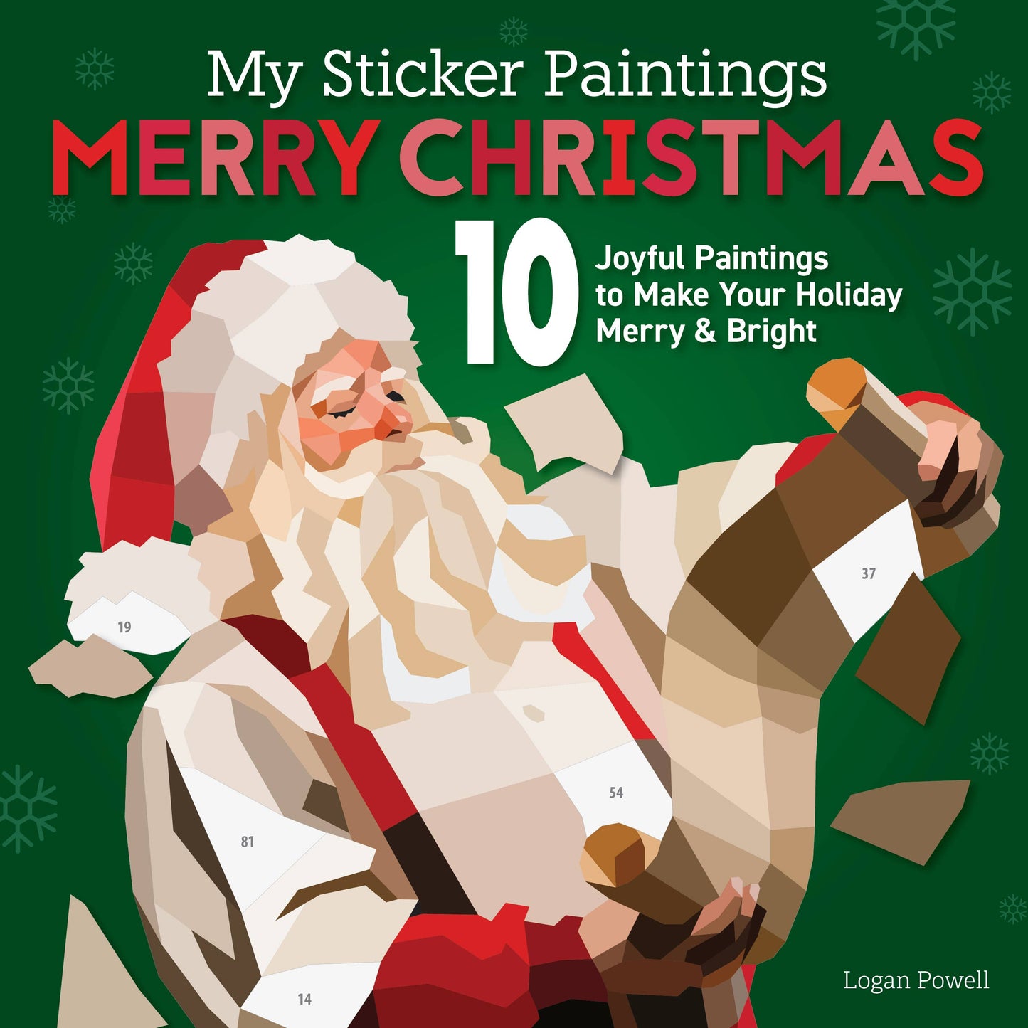 My Sticker Paintings: Merry Christmas