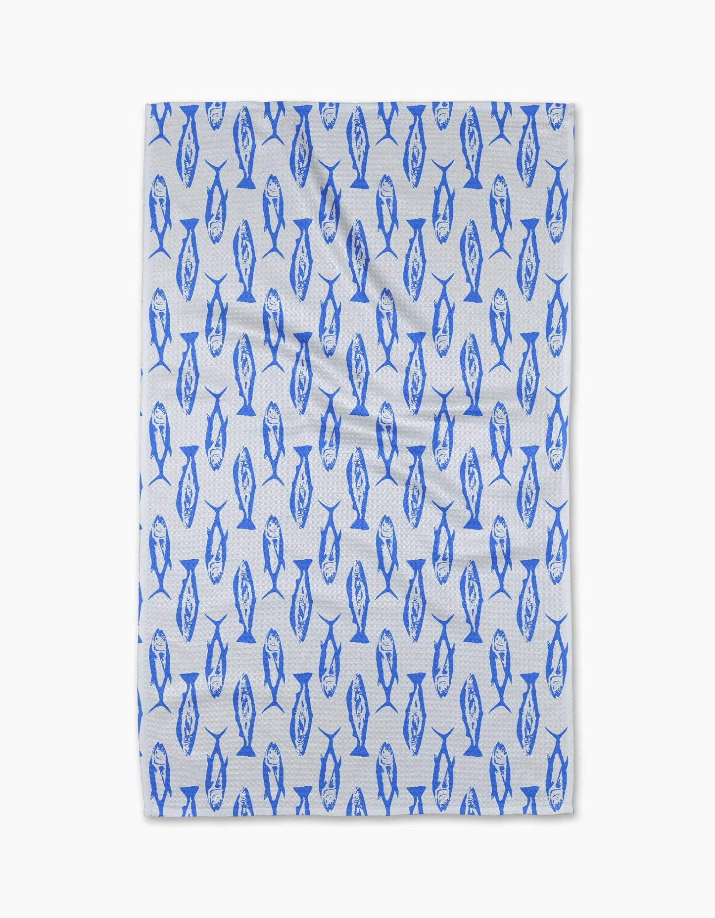 Coastal Catch Geometry Tea Towel