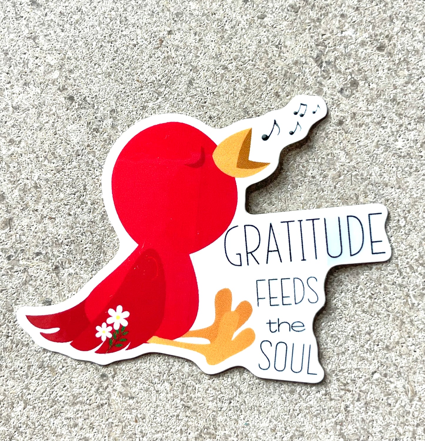 Gratitude Feeds the Soul| Sticker