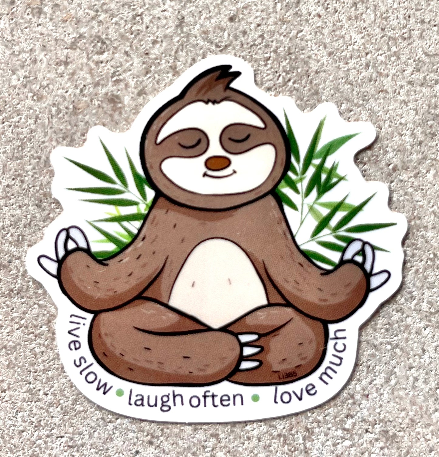 Live Slow Sticker