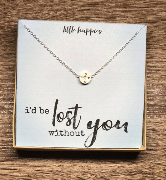 Compass necklace