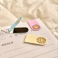 Smiley Magnetic Bookmark